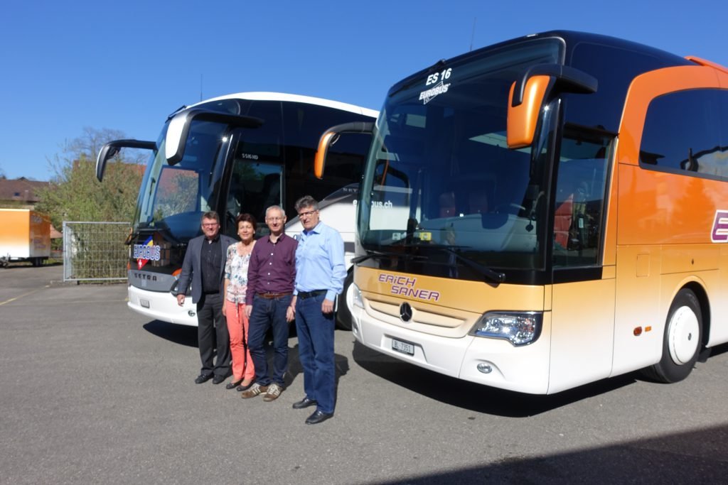 Eurobus Saner: Erholung fängt beim Einsteigen an