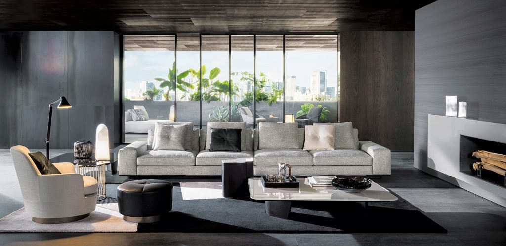 1 Minotti, Lawrence Sofa