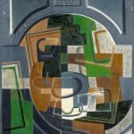 Juan Gris; Nature morte à la plaque; 1917 (Dezember)