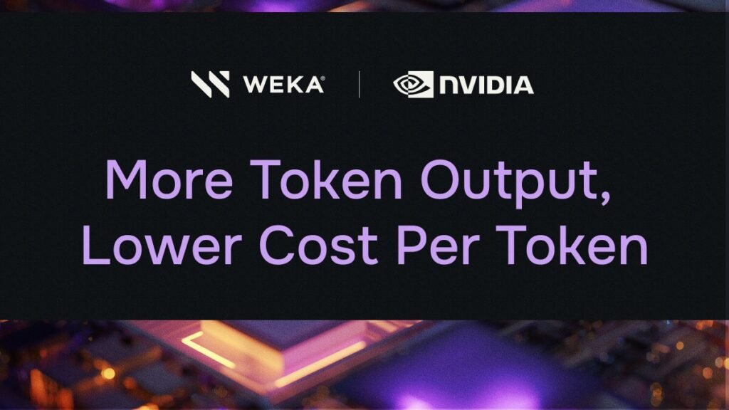 WEKA maximiert die Token -Produktion bei geringeren Kosten pro Token auf NVIDIA BlueField-4 STX